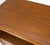 Finished Back Danish Mid Century Modern One Drawer Walnut Night Stands - A Pair For Sale - Image 9 of 12