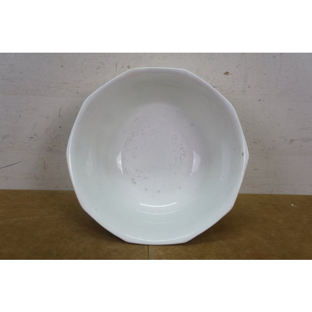 Mid 20th Century Limoges France Orchies Moulin Des Loups & Hamage Chamois Antelope Bowl 10" For Sale - Image 11 of 15