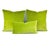 Textile Schumacher Antique Strie Velvet in Lime Pillow Cover - 69776 Cushion Case For Sale - Image 7 of 7