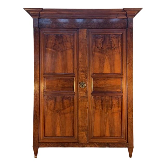 Louis XVI Directory Walnut and Oak Wardrobe For Sale