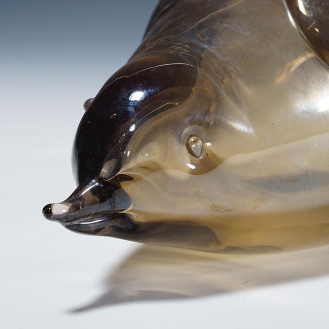 Glass Bird Sculpture by Tyra Lundgren for Venini 1930s For Sale - Image 7 of 11