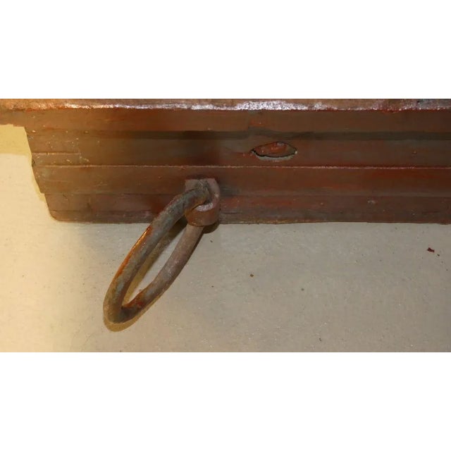 Libra Iron, Brass and Wood Bench by Leonardo Bertani, Italy, 1800s For Sale - Image 18 of 18