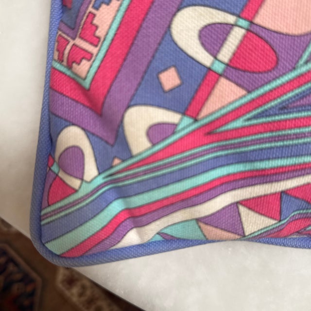 Textile Emilio Pucci Kaleidoscope Throw Pillow For Sale - Image 7 of 12