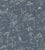 Contemporary Sample - Sandberg for The House of Scalamandré Hollie Wallcovering, Dark Blue For Sale - Image 3 of 3