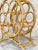 Vintage Coastal Boho Rattan Sculptural Bamboo 7-Bottle Wine Rack For Sale - Image 6 of 7