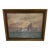 Vintage French Seascape Oil Painting Framed and Signed For Sale