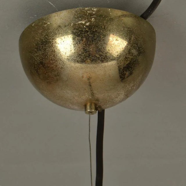 Large Bell-Shaped Murano Glass Pendant by Renato Toso, 1950s For Sale - Image 11 of 17