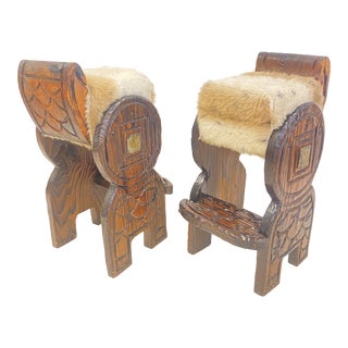 1960s Witco Counter Height Stools. For Sale