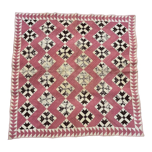 Antique American Patchwork Quilt For Sale