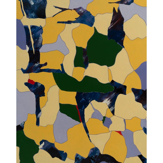 20th Century Belgian Artwork With Metal Frame By Rene Berdal For Sale - Image 13 of 18