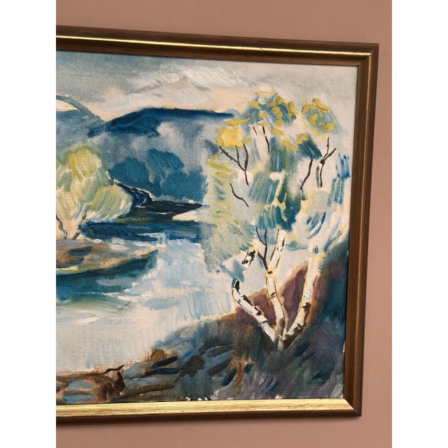 Liljedahl, River, 1986, Oil on Canvas For Sale - Image 14 of 18