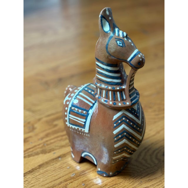 1960 Indian Handicrafts Week Terracotta Horse – Bihar Folk Art Sculpture For Sale - Image 12 of 12