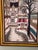1970s Original 1974 Framed Robert Scott Whimsical Street Scene Painting - Camrose Art Corp For Sale - Image 5 of 8