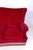 Vintage Sofa in Red Velvet, 1950s For Sale - Image 13 of 16