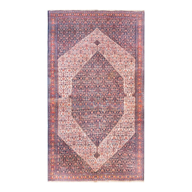 Early 20th Century Persian Senneh Rug For Sale