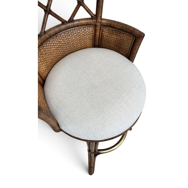 Lexington Tommy Bahama Bali Hai Kamala Bay Swivel Bar Stools, a Pair For Sale - Image 15 of 18