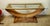 stunningly sensuous console table of pencil reed, in the manner of Gabriella Crespi, vintage 1970s, sweeping lines of...