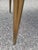 Gordon Martz Vintage Mid-Century Modern Oval Mosaic White Bronze Tile Coffee Table For Sale - Image 4 of 12