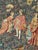 French Aubusson Style Screen Printed Hand Tapestry, 1960s For Sale - Image 4 of 18