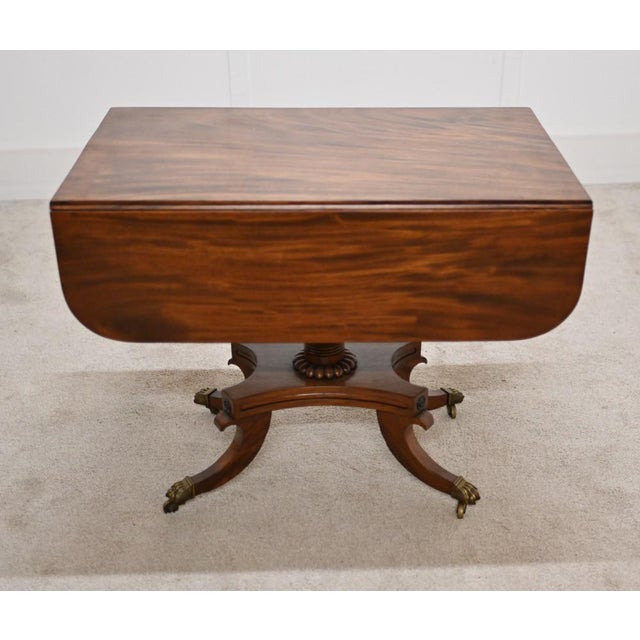 Regency Sutherland Table with Drop Leaf, 1820s For Sale - Image 4 of 16