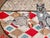 19th or 20th Century American Folk Art Hooked Rug With Cat and Two Kittens For Sale - Image 9 of 14