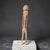 Brown African Abstracted Figural Sculpture For Sale - Image 8 of 8