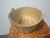 Large Vintage Brass Pot W Handle For Sale - Image 9 of 12