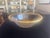 1980s Large Annieglass Roman Antique Serving Bowl – 24k Gold Rim – 13.4” – Early Production For Sale - Image 4 of 4