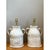 Vintage Biomorphic Double Handled Studio Pottery Lamps - a Pair For Sale - Image 4 of 12