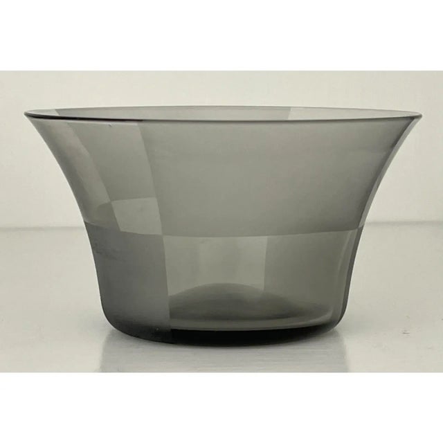 Gray Vintage Hermes Smoked Crystal Candy/Nut Dishes For Sale - Image 8 of 12