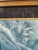 Glass Signed Tim Dunham 2001 Fantasy Reverse Glass Painting-Unicorn For Sale - Image 7 of 8