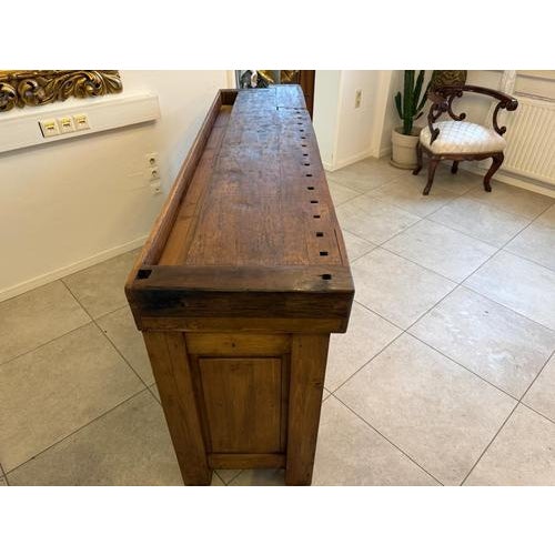 Antique Workbench in Wood, 1890s For Sale - Image 9 of 14