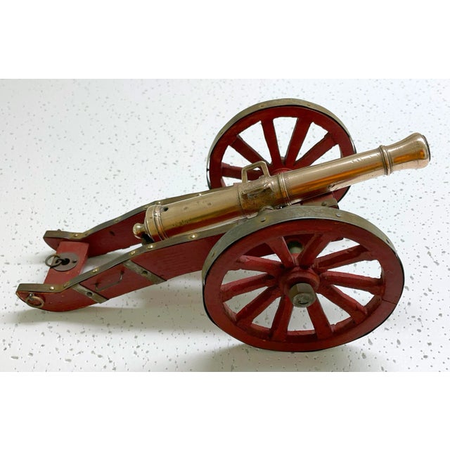 Vintage French Napoleonic Artillery Toy Model "Gribauval 12lbs" For Sale - Image 11 of 11
