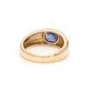 Natural 1.55cts blue sapphire ring in 18k gold For Sale - Image 16 of 18