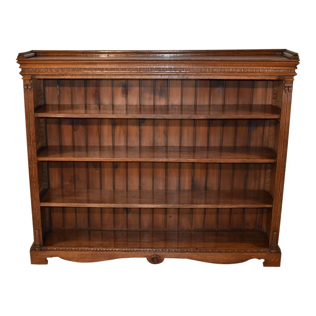 19th Century English Oak Bookcase Chairish