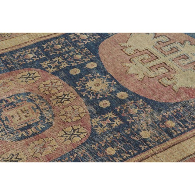 Rug & Kilim Antique East Turkestan Khotan Wool Rug, 1920–1930 by Rug & Kilim For Sale - Image 4 of 8