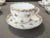 Porcelain Cups and Saucers with Gilt Edges and Floral Motifs from Meissen, 1950s, Set of 12 For Sale - Image 4 of 12