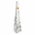 Baccarat - decorative obelisk from the Louxor collection, in crystal - France, 20th century. Obelisk with a quadrangular...