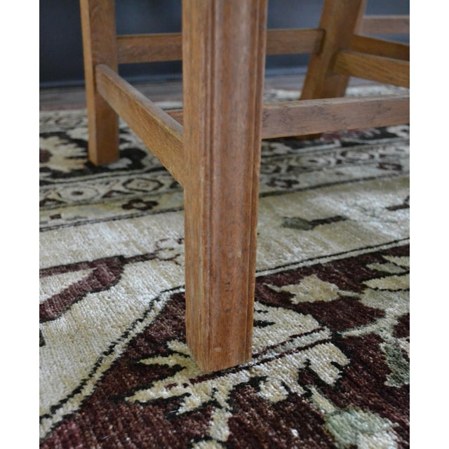 Early 20th Century English Oak Chippendale Style Ribbon Back Dining Chairs - Set of 12 For Sale - Image 12 of 14