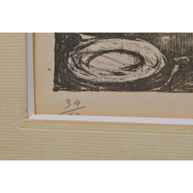 Original signed and numbered color lithograph by renowned French artist Yves Brayer (1907–1990), titled “Le Banquet” (“The...