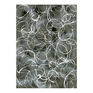 Minimalist Abstract Art Bubble Dance For Sale