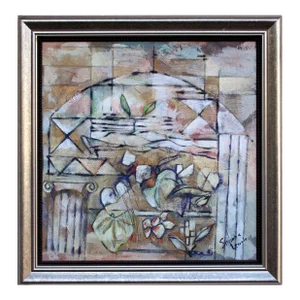 Grecian Garden - Figurative Abstract by Shawna Leach