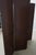 Brown Regency 4 Panel Mahogany Folding Screen Room Divider For Sale - Image 8 of 9