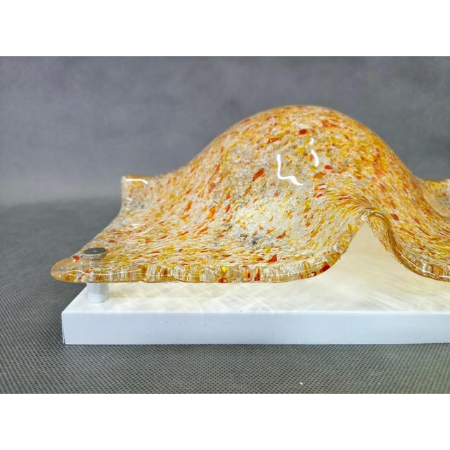 1970s Murano Glass Wall Lights by Toni Zuccheri for Mazzega, 1970s, Set of 2 For Sale - Image 5 of 14