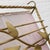 Swedish Modern Pendant Lamp in Steel and Textile with Leaf Decor, 1940s For Sale - Image 6 of 8
