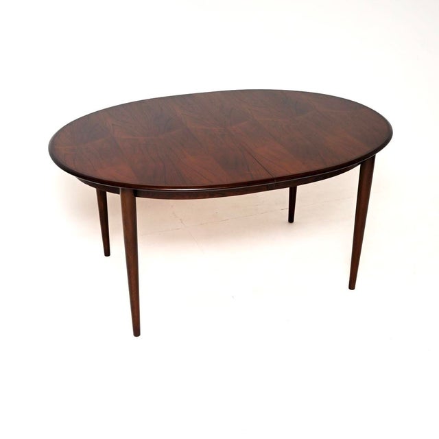 Wood Vintage Danish Extending Dining Table, 1960 For Sale - Image 7 of 11