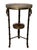 Hollywood Regency 1980s Hollywood Regency Faux Bamboo Elephant Two-Tier Accent Table For Sale - Image 3 of 7