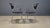 Vintage Chrome Dining Chairs from Effezeta, 1970s, Set of 4 For Sale - Image 3 of 12