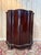 Napoleon III Curved Corner Buffet in Flamed Mahogany For Sale - Image 6 of 6