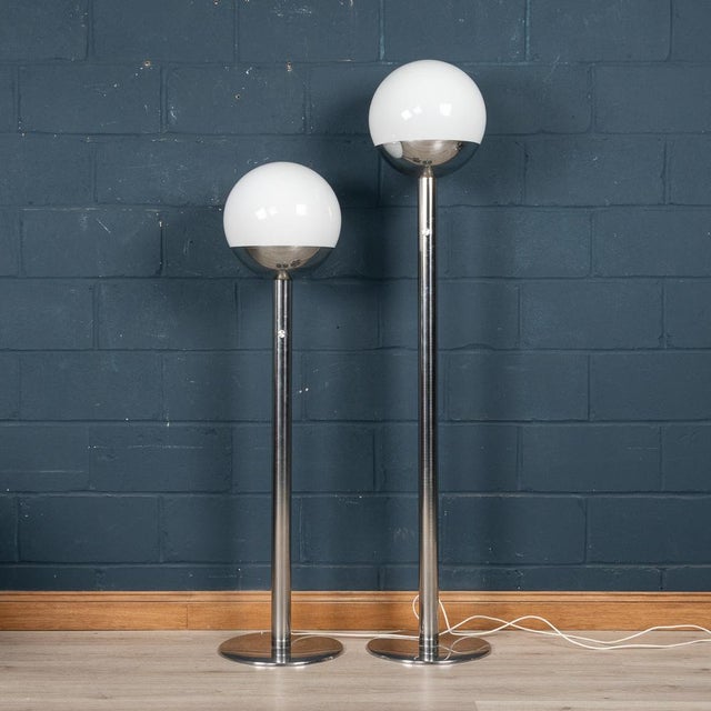 Luci Italia Graduated Floor Lamps by Pia Guidetti-Crippa for Luci Italia, 1970s, Set of 2 For Sale - Image 4 of 18